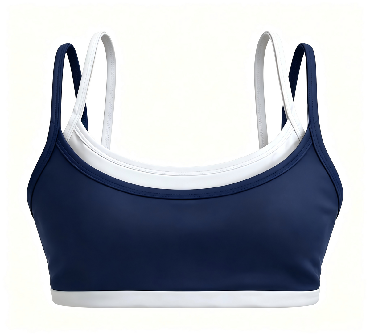 NOX Double Layer Core Bra || Blueberry Cloud